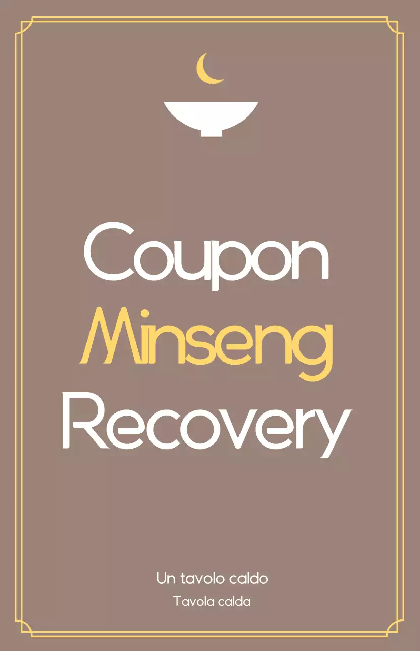 Guida utente del coupon Brown Simple Consumption