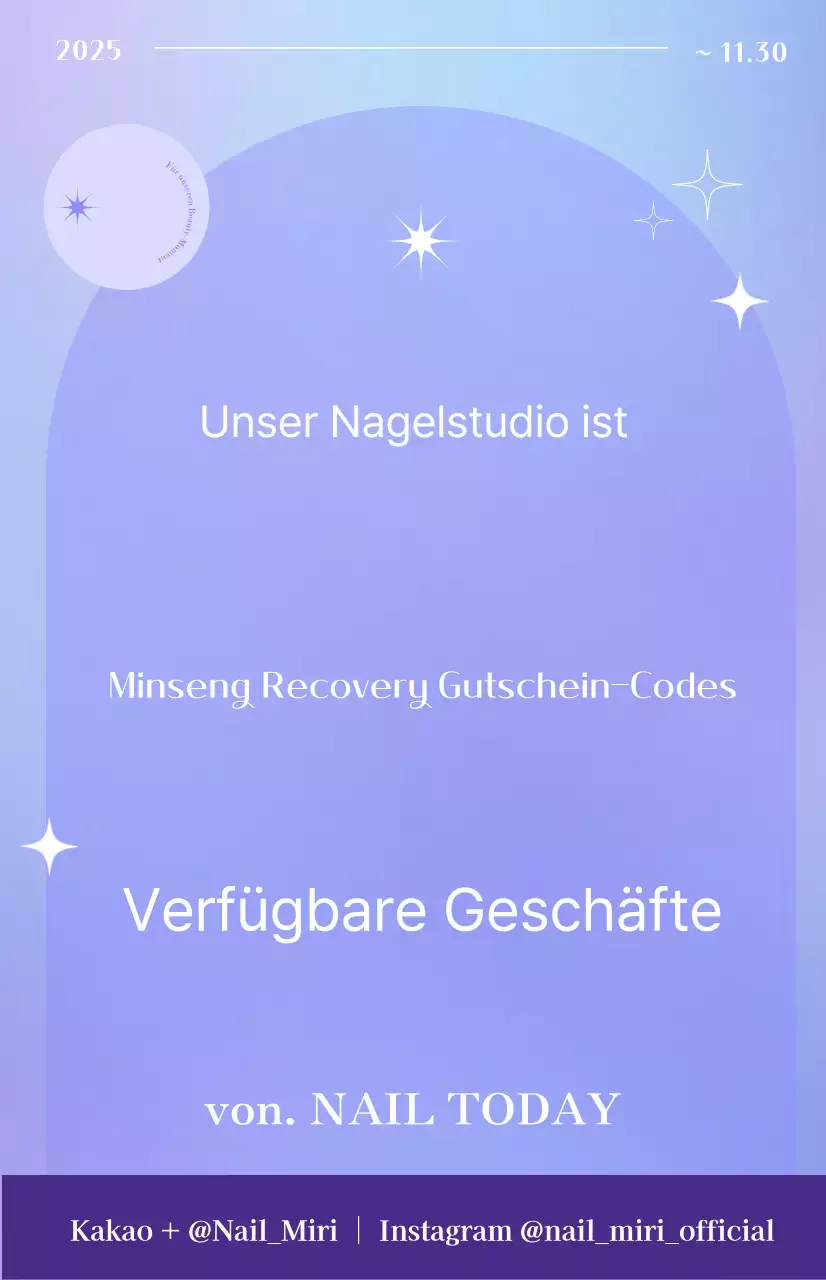 Yeonbora Modern Nail Shop Verbrauchsgutschein