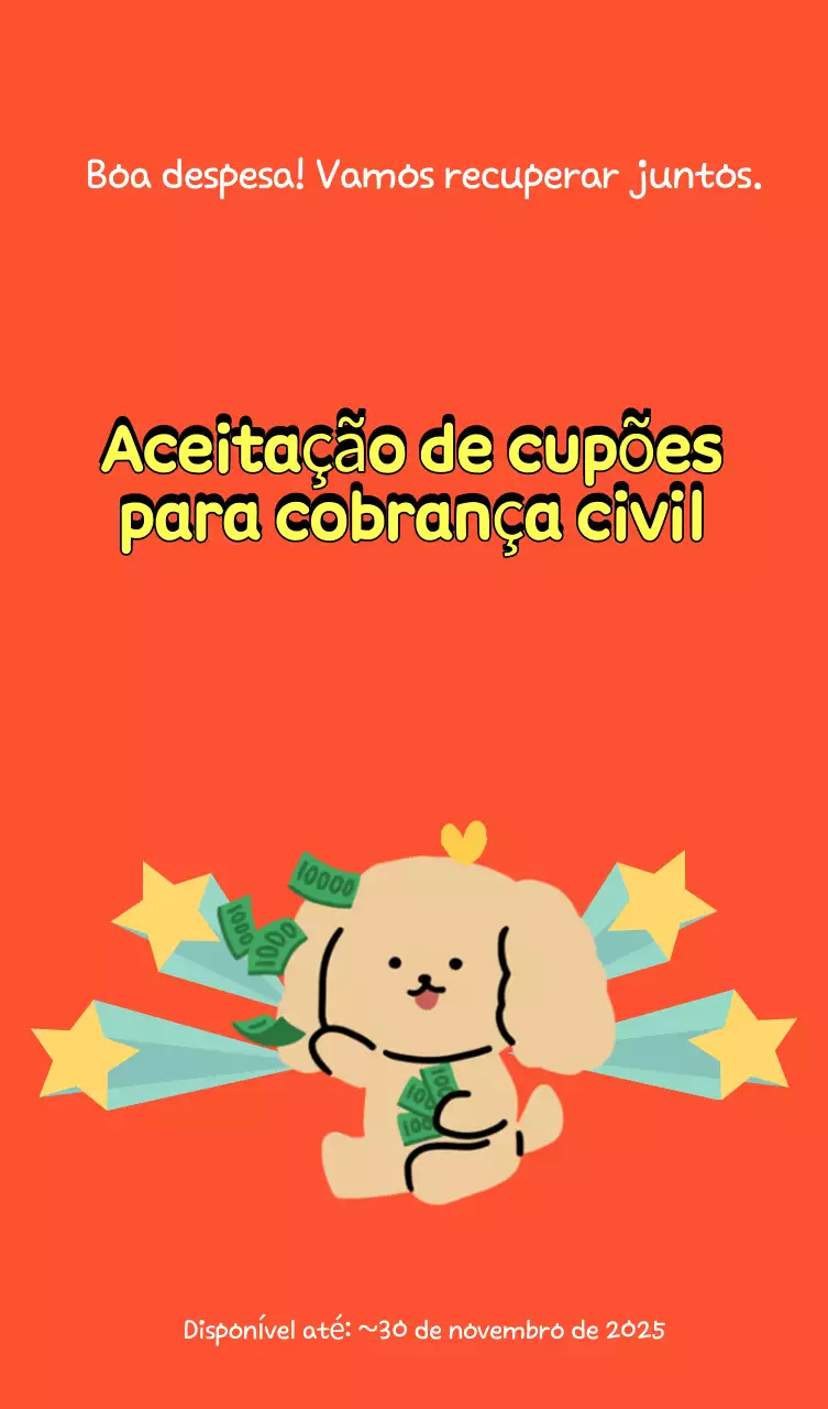 Guia de Cupons de Consumo Orange Cute