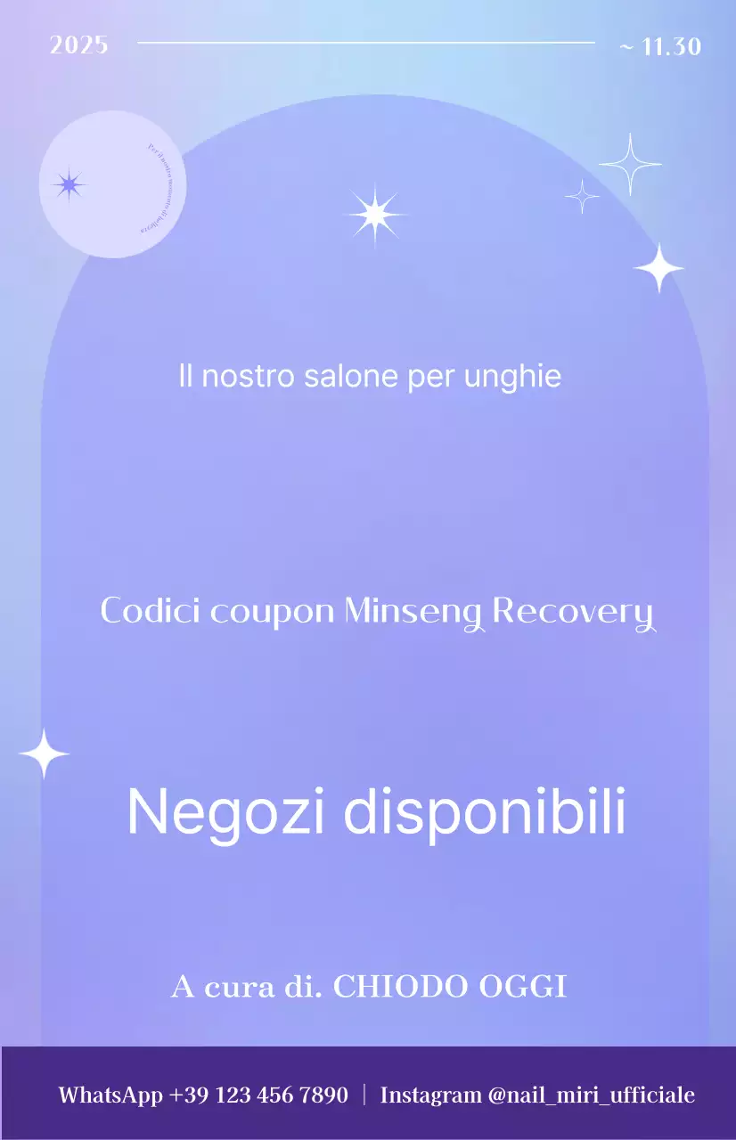 Buono sconto per il consumo del negozio di unghie Yeonbora Modern