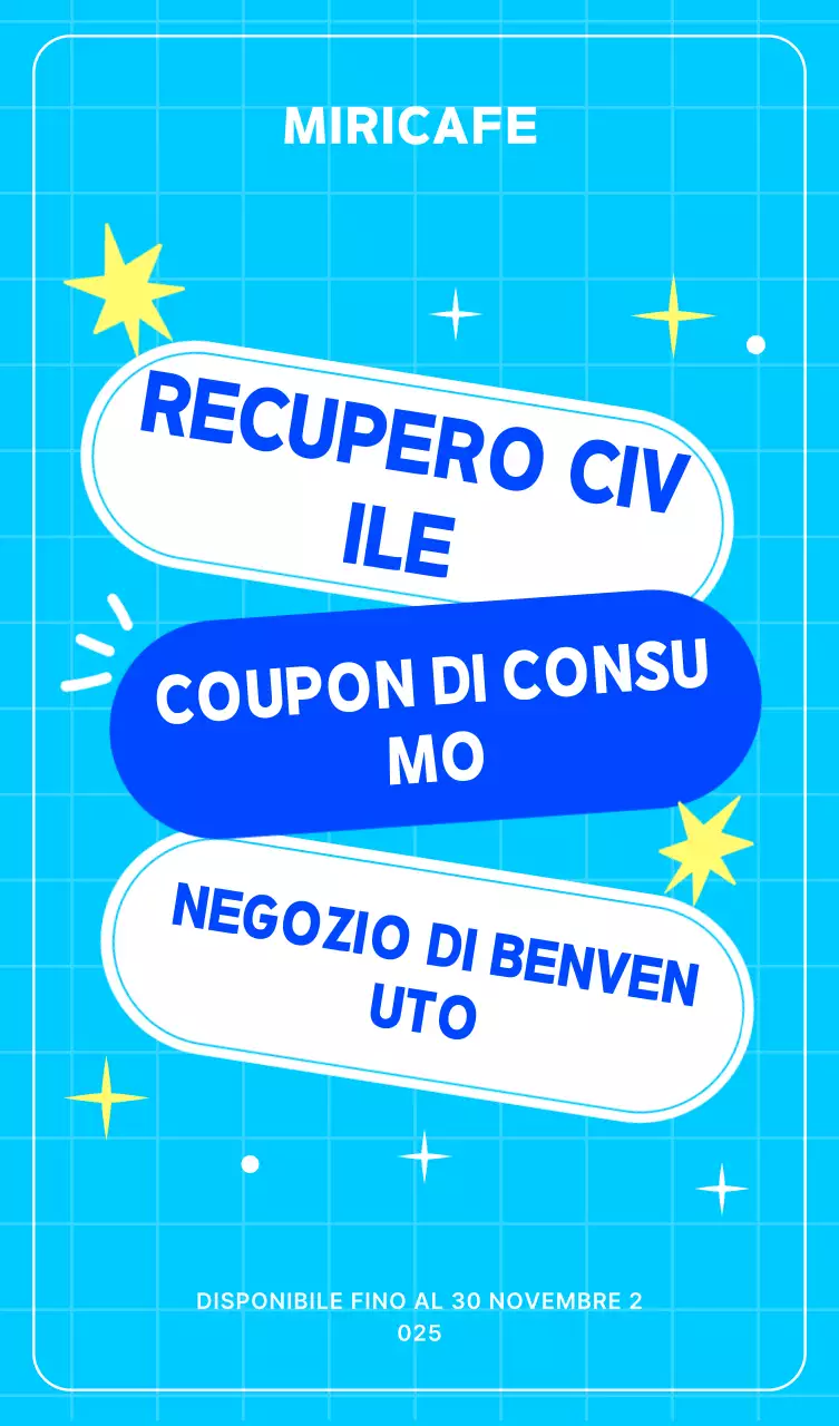 Buono sconto per il consumo di Sky Blue Pop