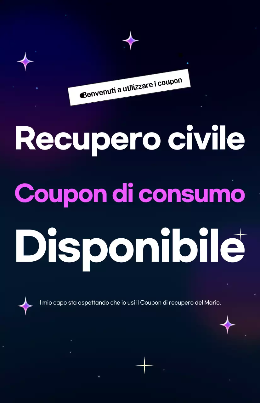 Guida ai coupon di consumo Blue Modern
