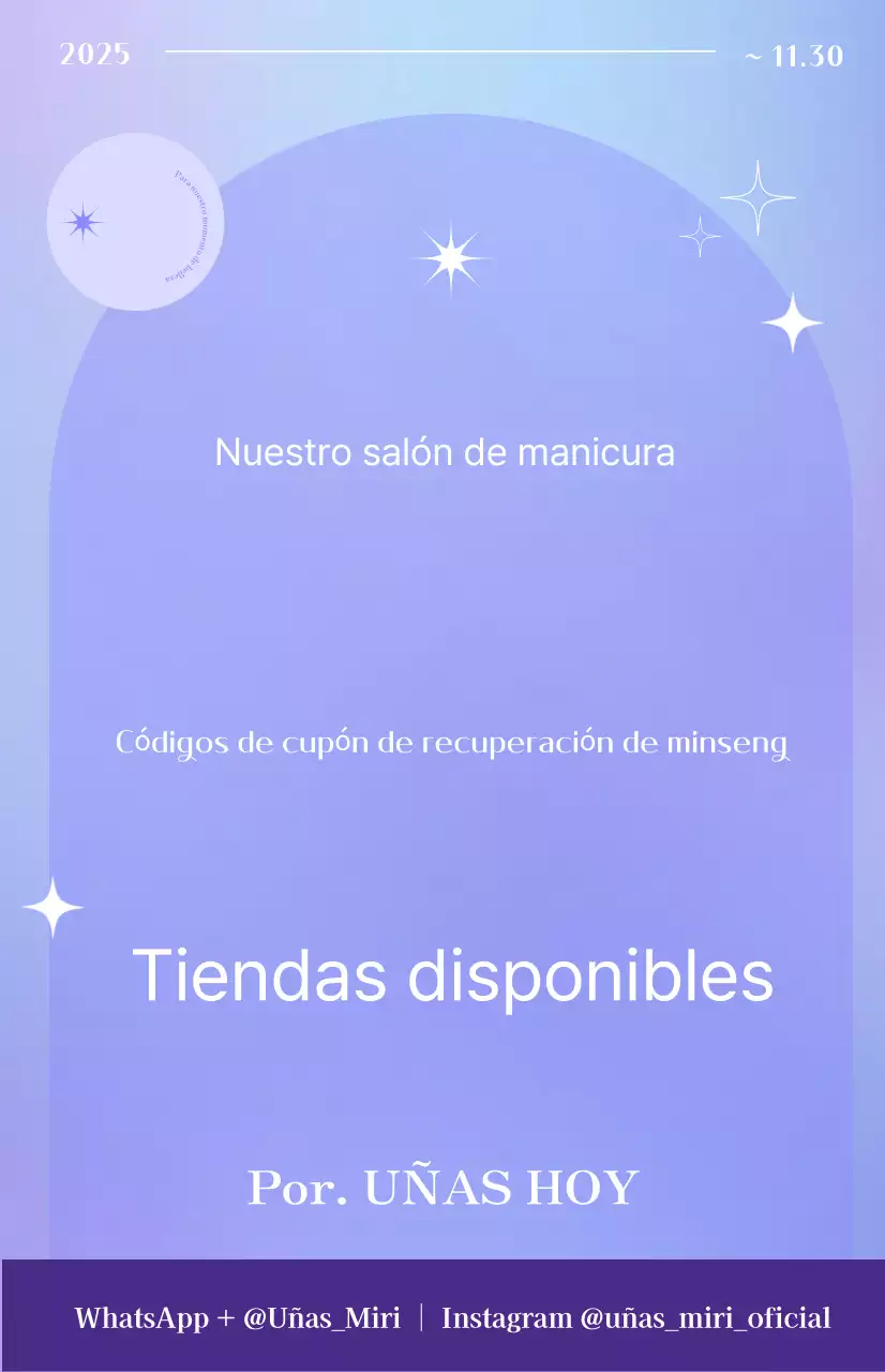 Cupón de consumo de la tienda de uñas Yeonbora Modern