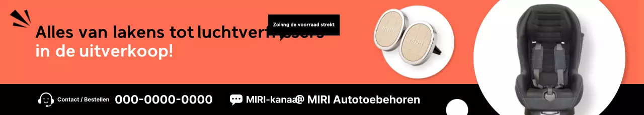Oranje moderne autoverkoop