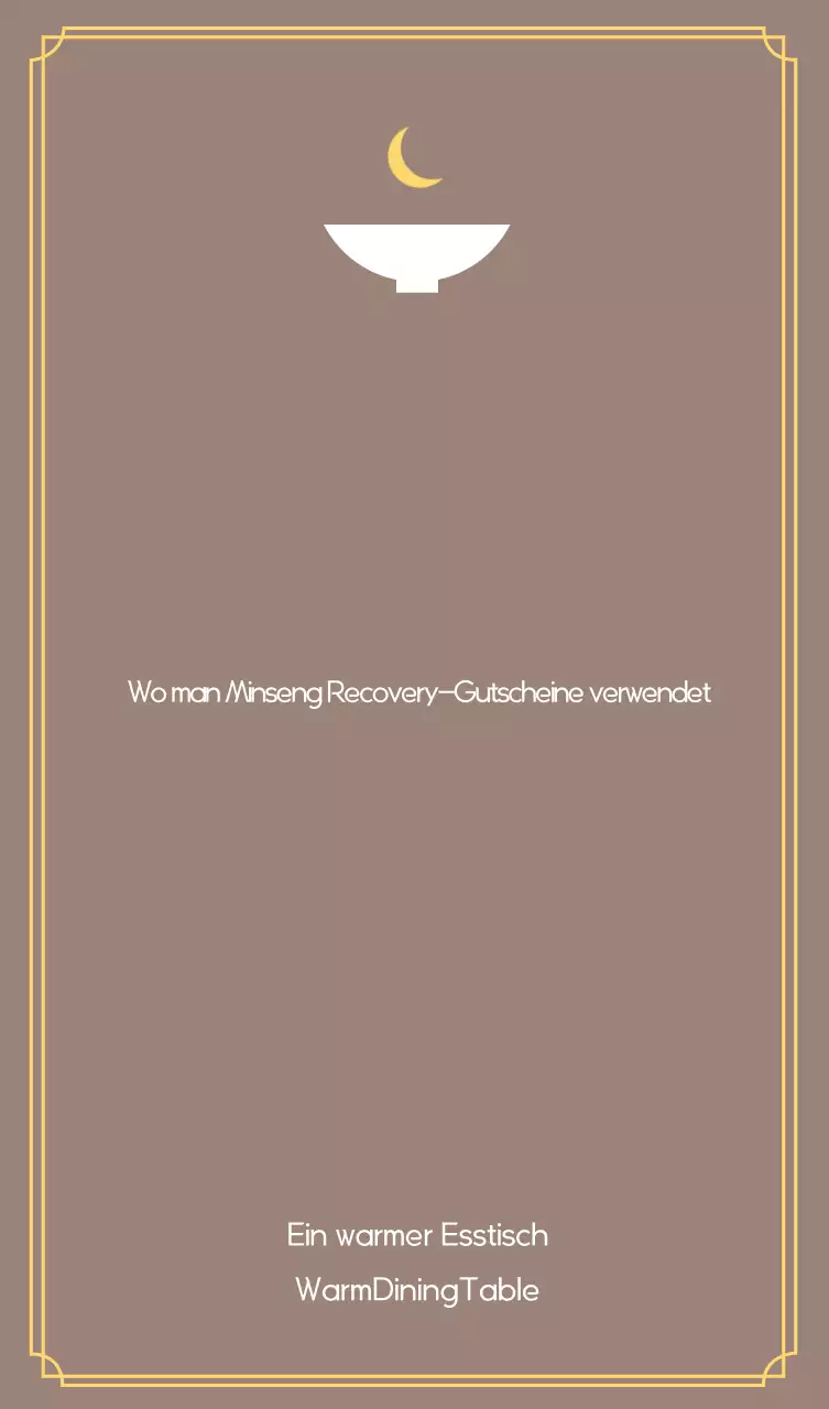 Brown Simple Konsumgutschein