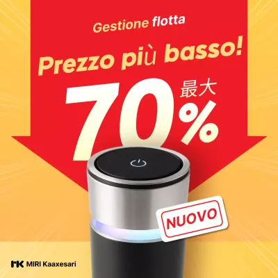 Sconto sulla manutenzione del veicolo evidenziato in giallo