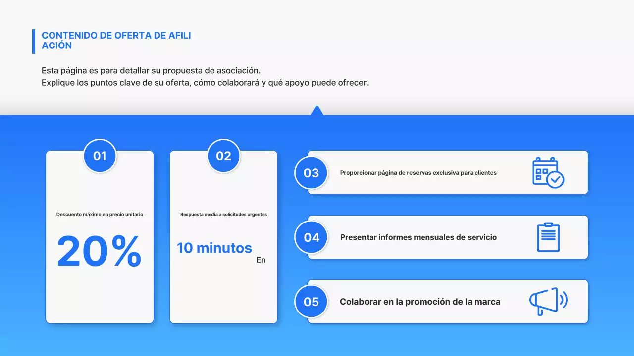 Propuesta de asociación empresarial de reparación de automóviles Blue Modern