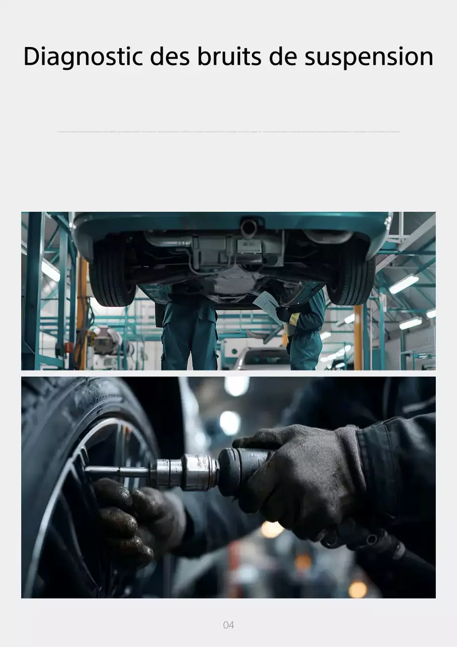 Manuel de la voiture moderne grise