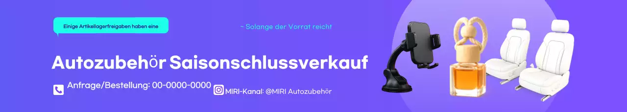 Yeon Bora Clean Autozubehör-Verkauf