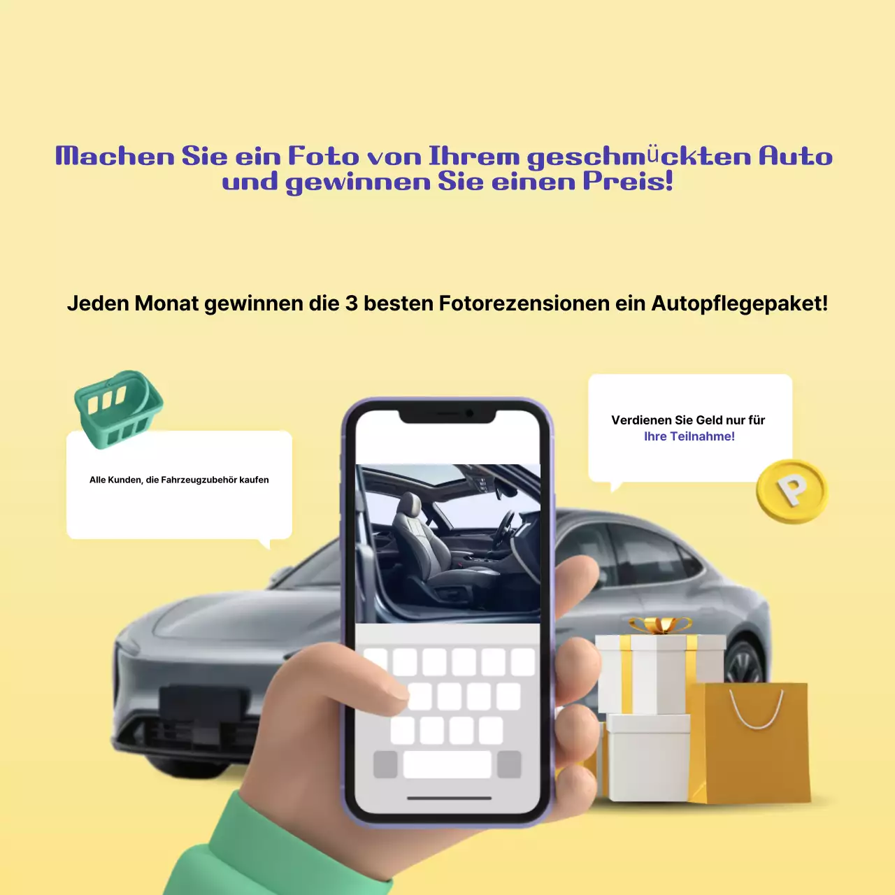 Beiges Modern Car Event