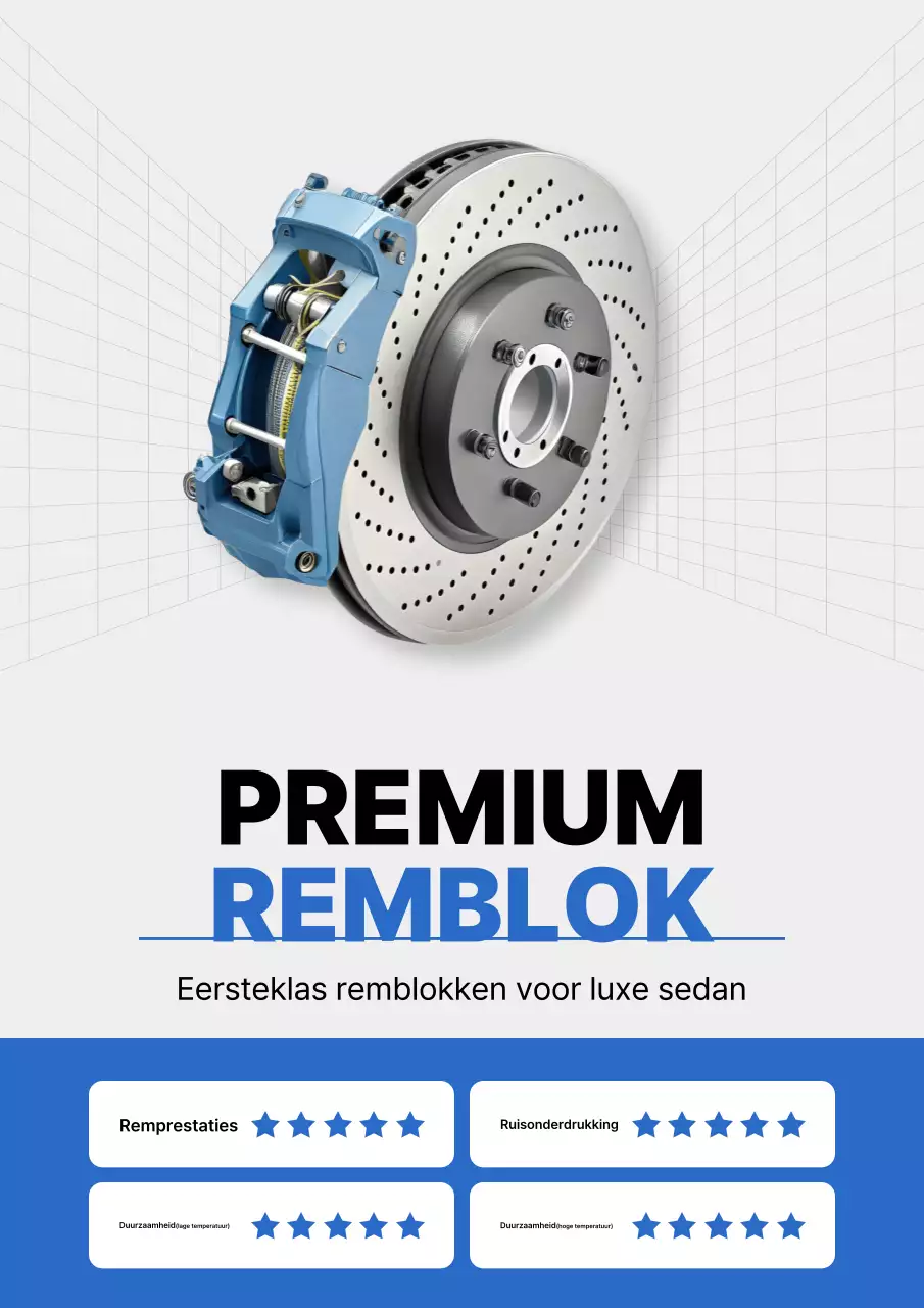 Promotie van grijze moderne autoproducten