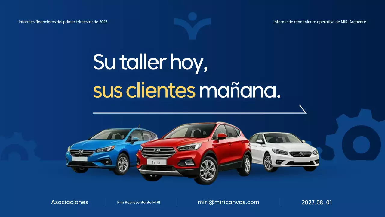 Informe de análisis de Blue Modern