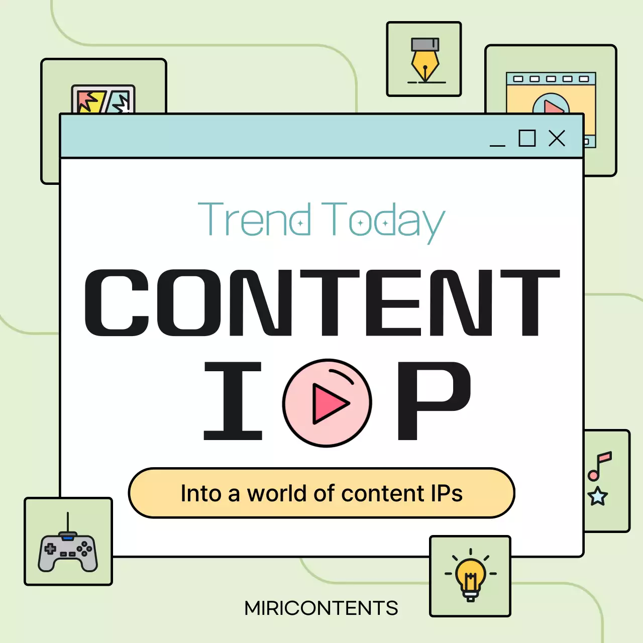 Mint Modern Content Promotion Instagram Carousel