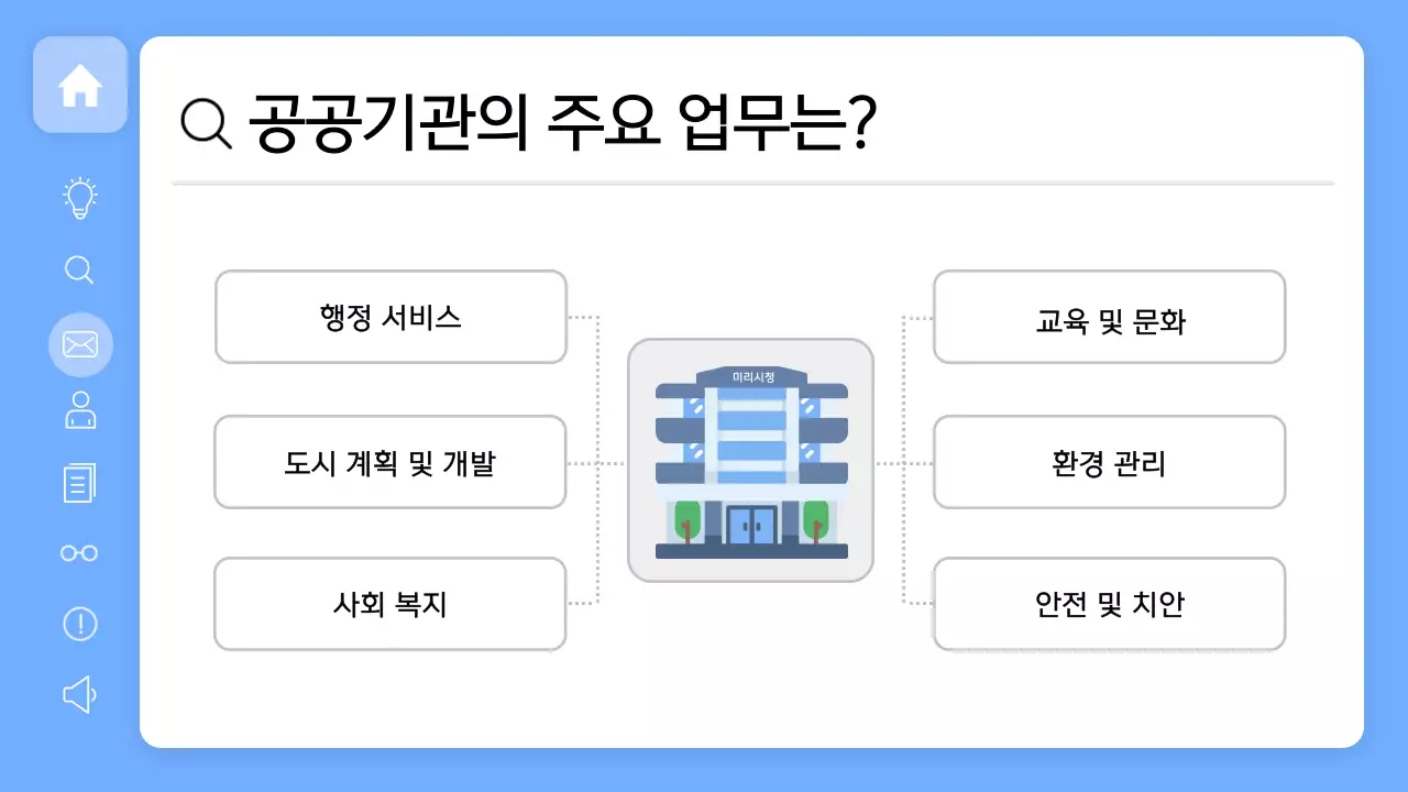 파랑 깔끔 교육 자료