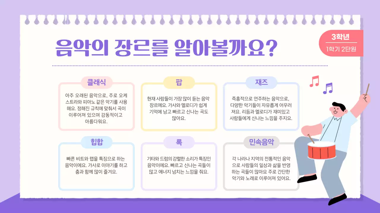 연보라 아기자기한 음악 교육 자료
