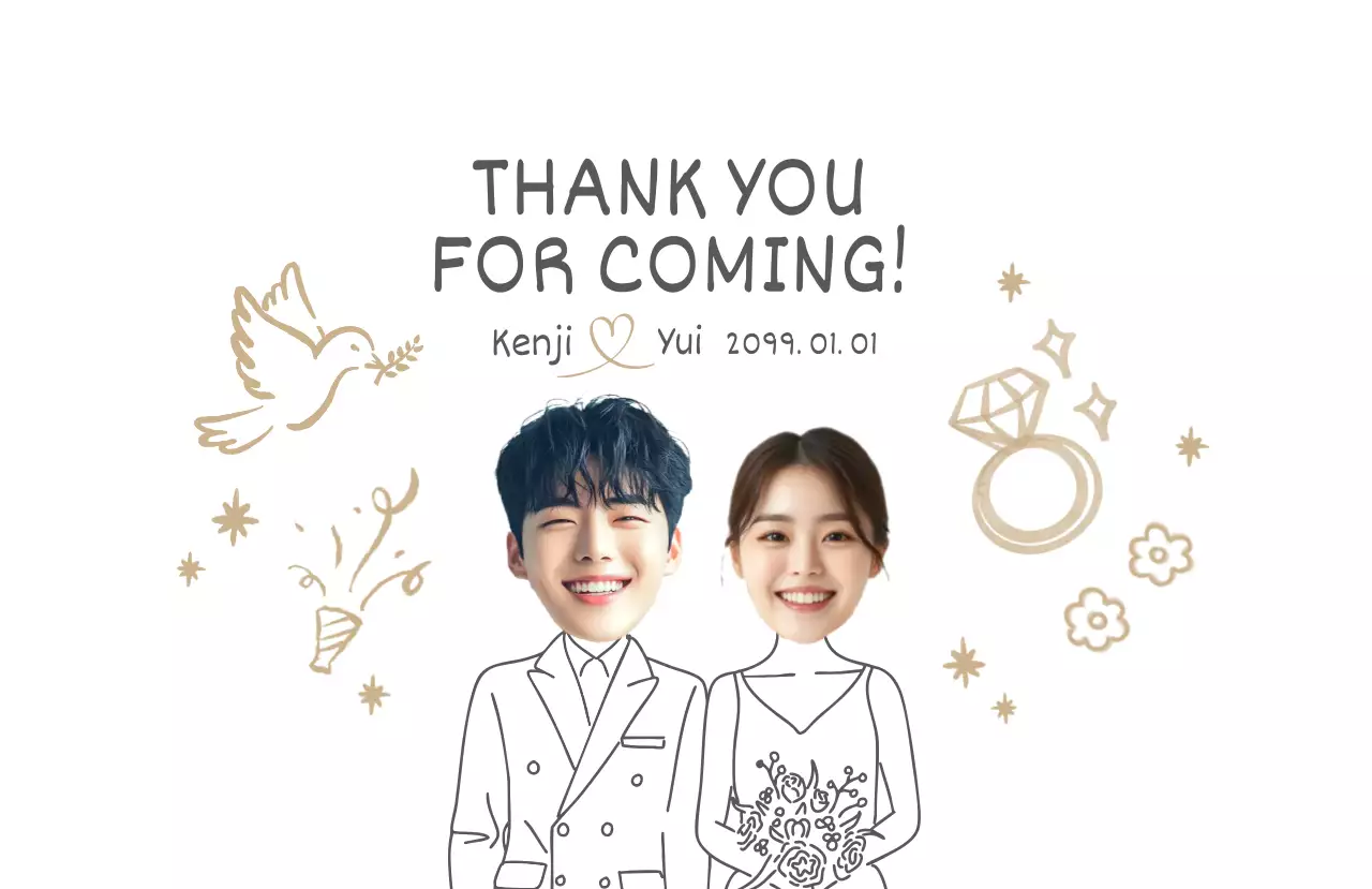 白黒 シンプル 結婚式 カード お祝い結婚式引出物