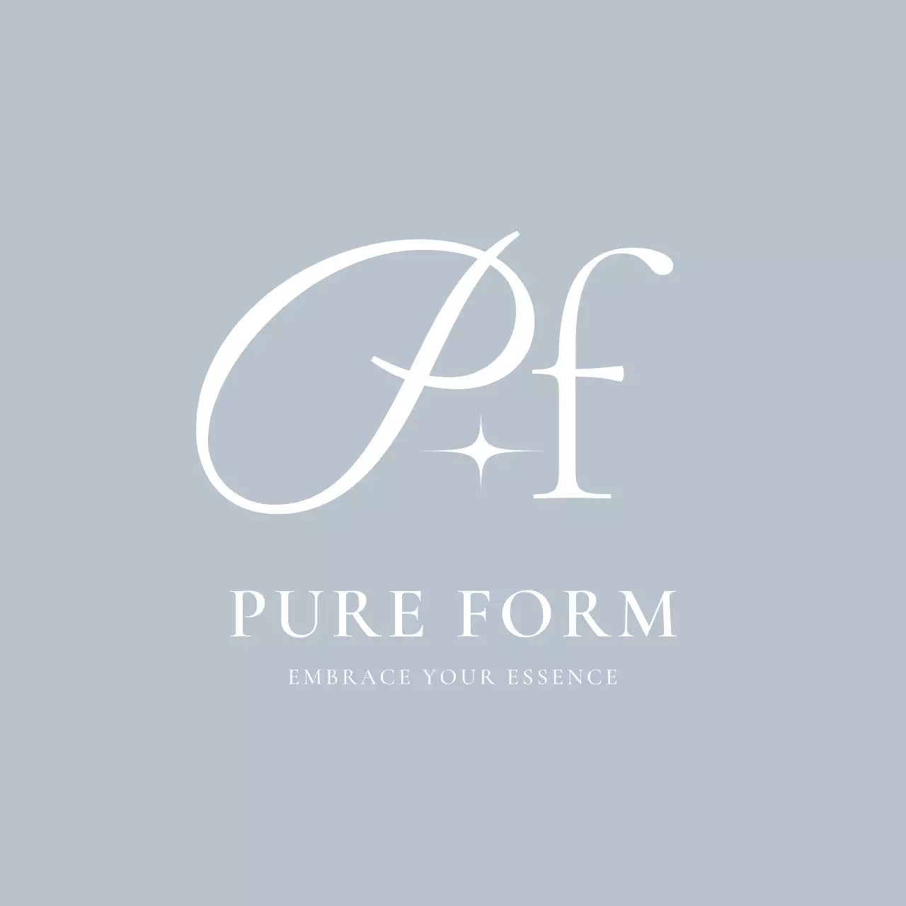 水色 洗練された ロゴ デザイン ロゴビューティーテキスト