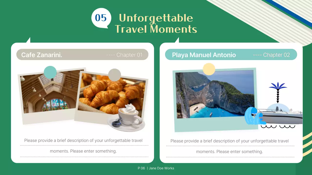 Green Modern Book Event Schedule Presentation