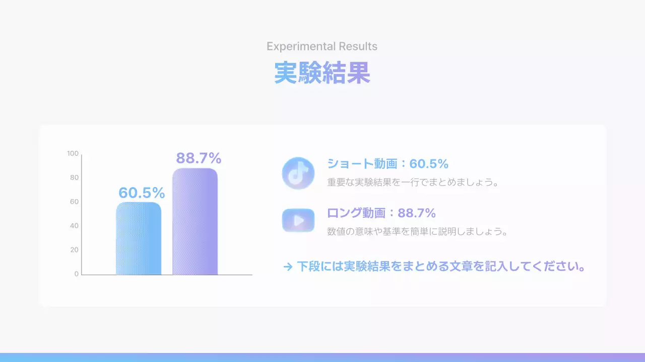 青 モダン レポート ドキュメント