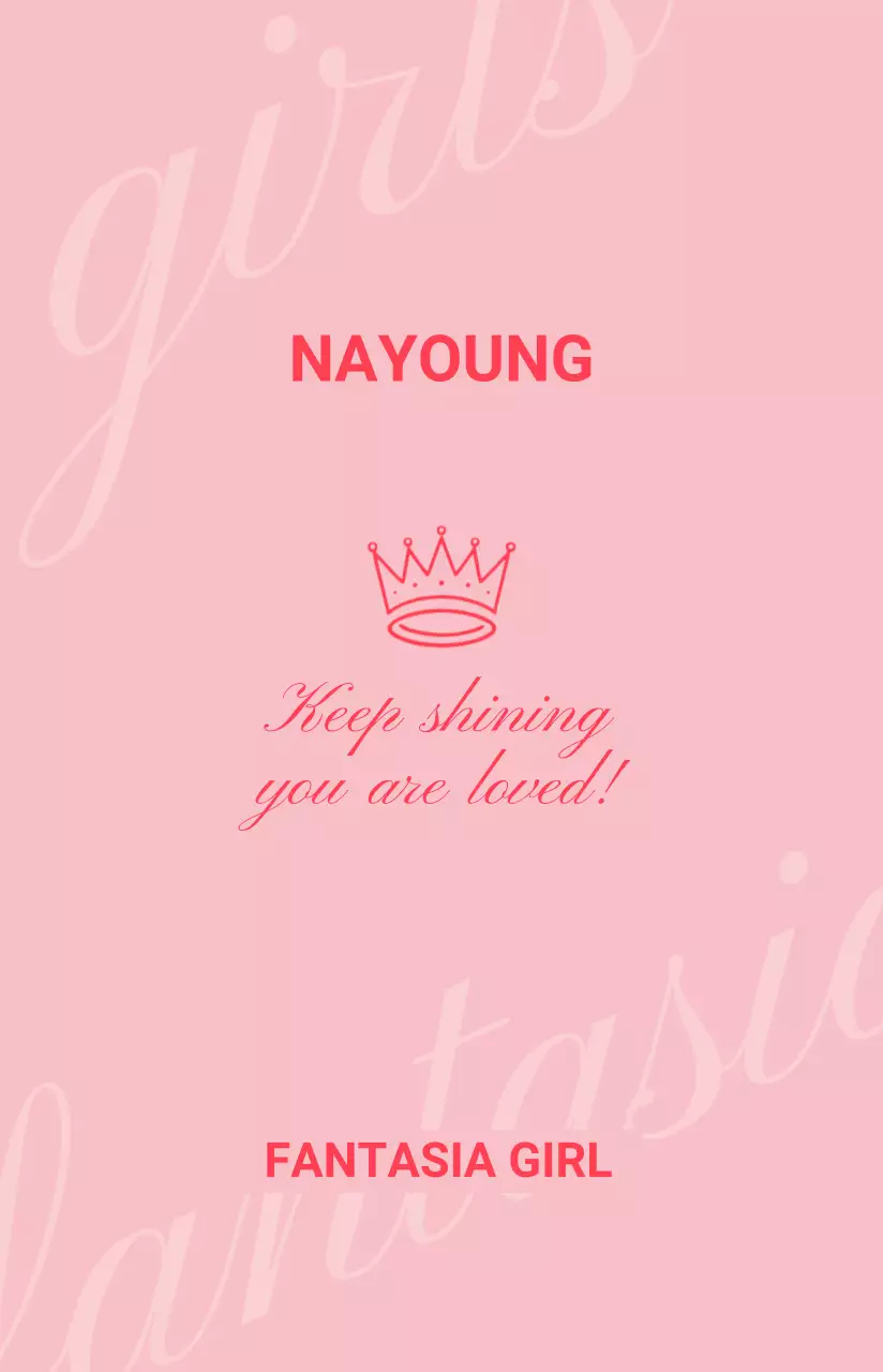 핑크 아기자기한 인생네컷 포토프레임