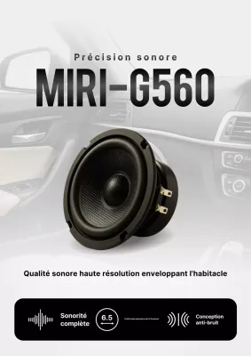 publicité pour une voiture noire moderne