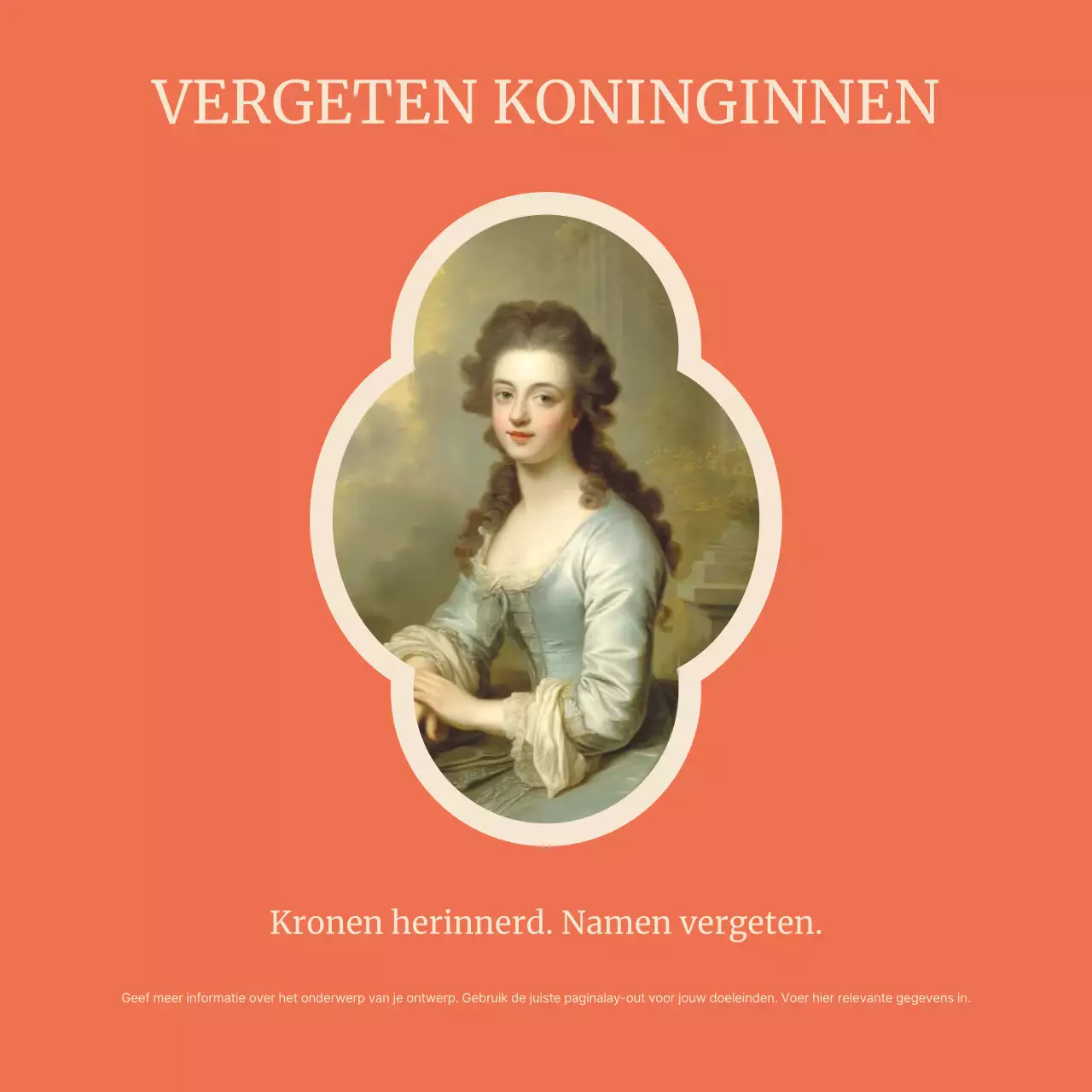 Beige Vintage Geschiedenis Aankondiging Carrousel