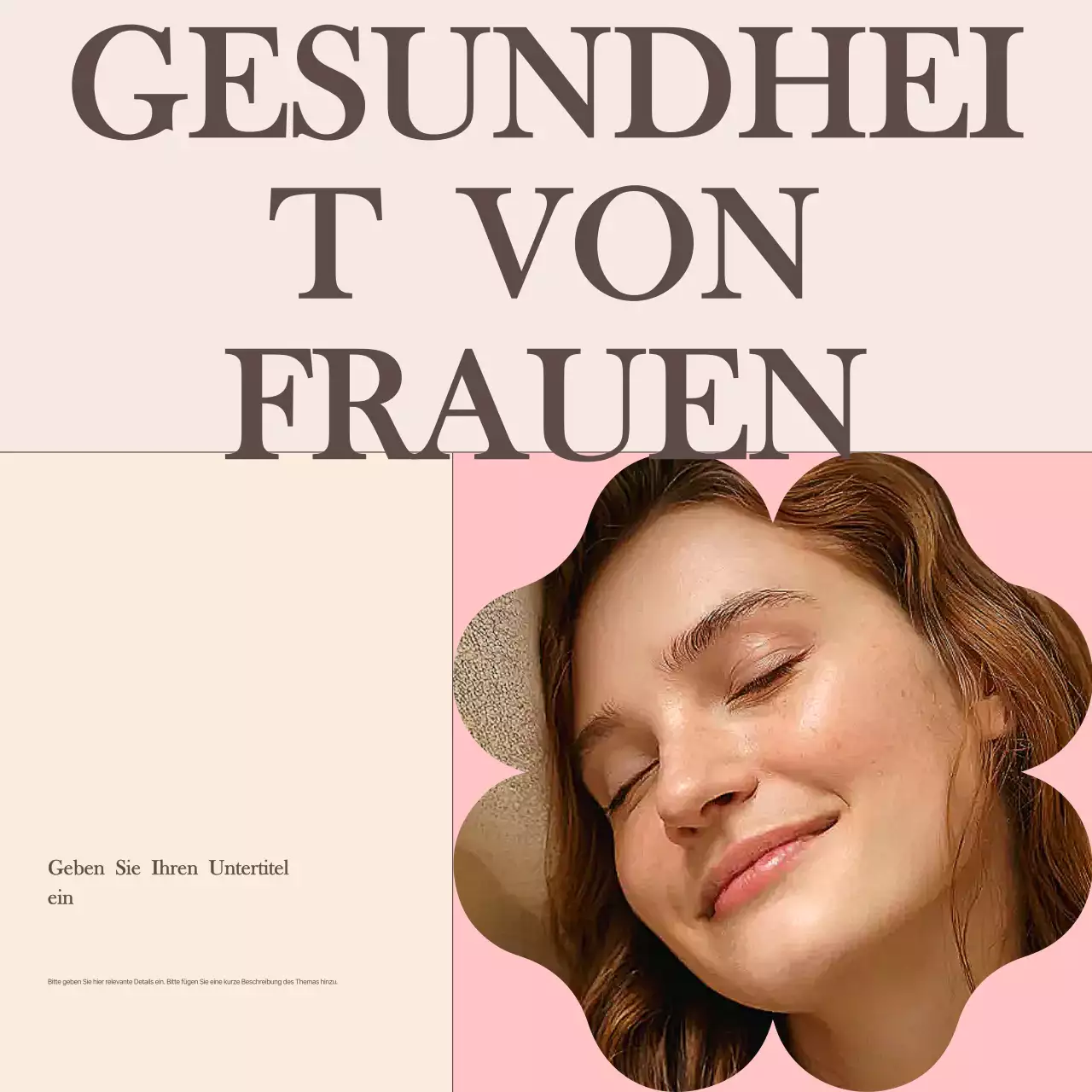 Pink Elegant Health Newsletter-Karussell