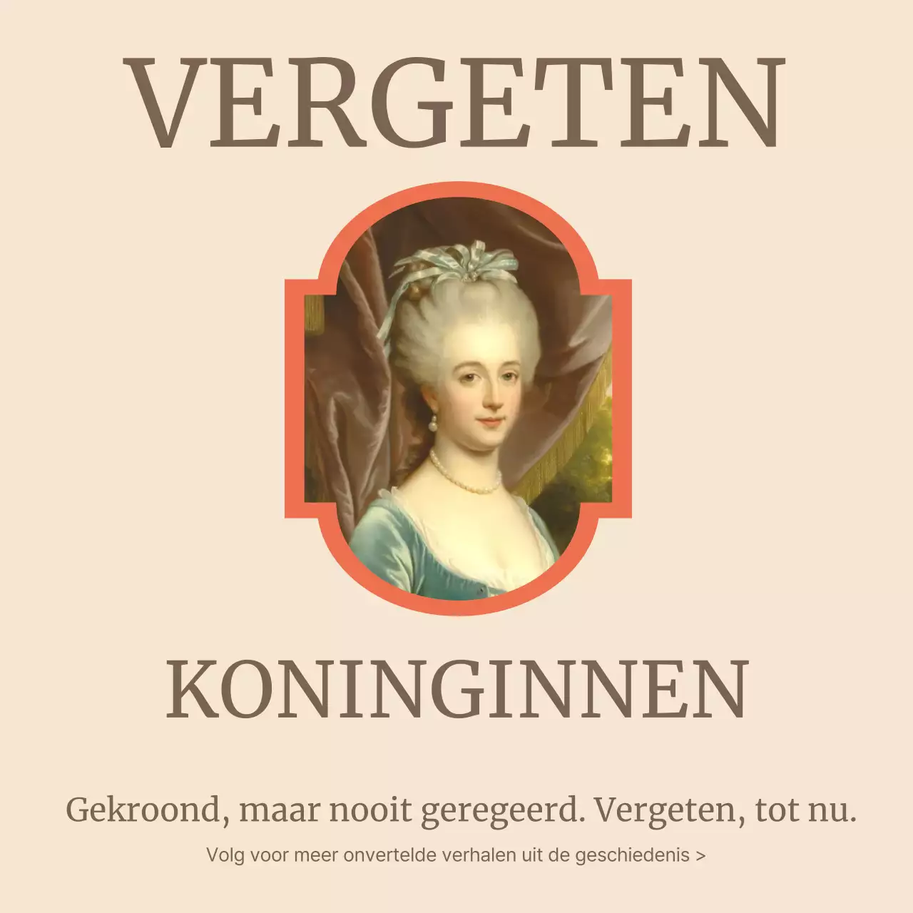 Beige Vintage Geschiedenis Aankondiging Carrousel