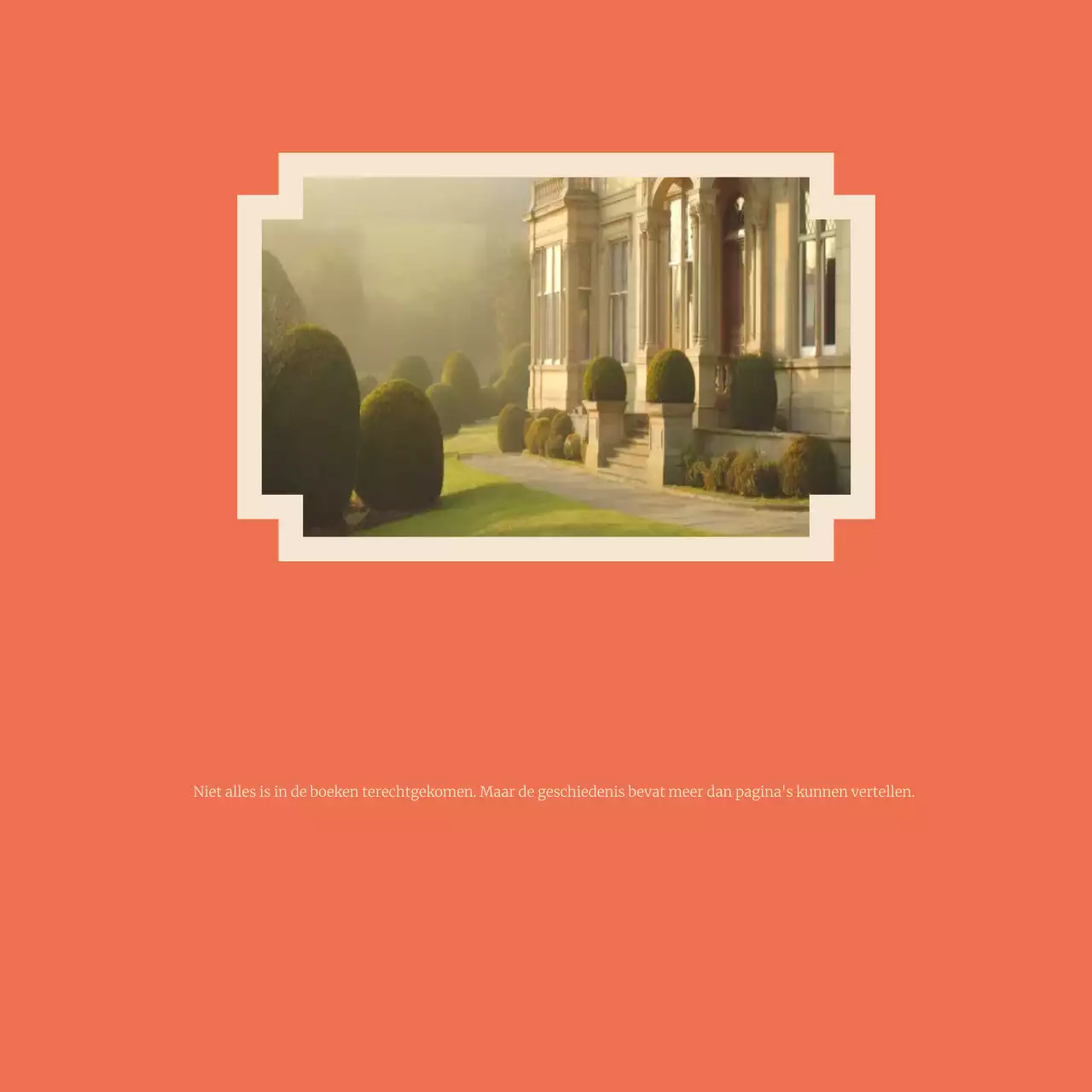 Beige Vintage Geschiedenis Aankondiging Carrousel