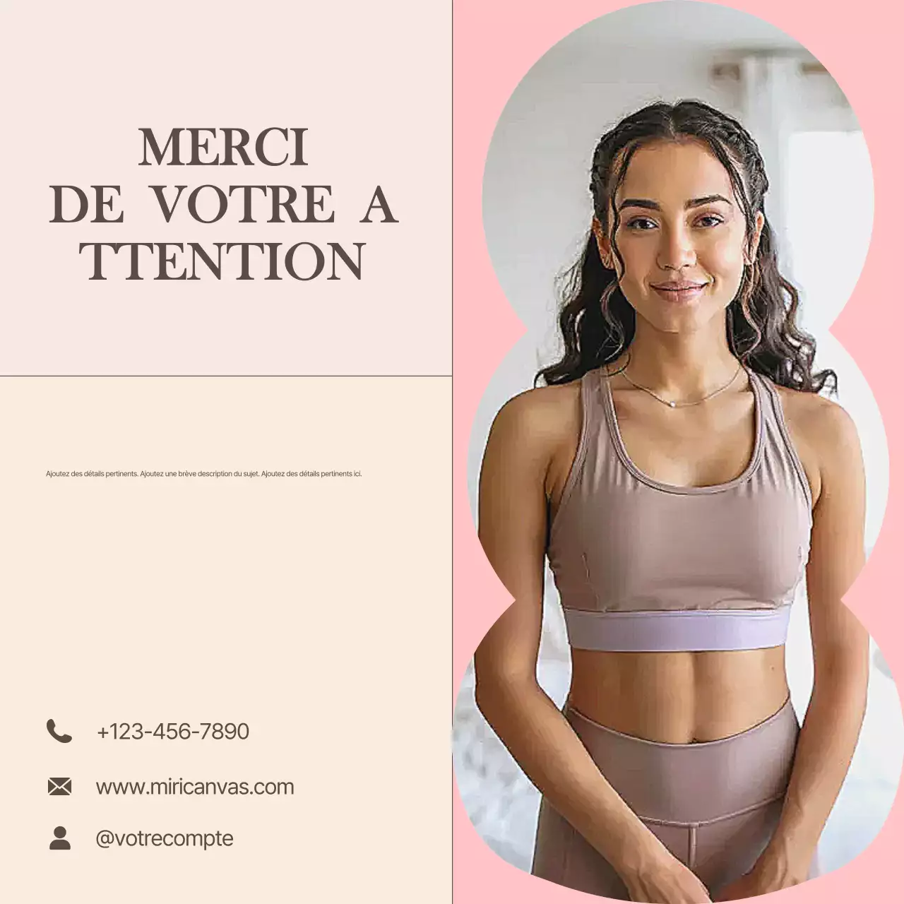 Carrousel de newsletters Pink Elegant Health