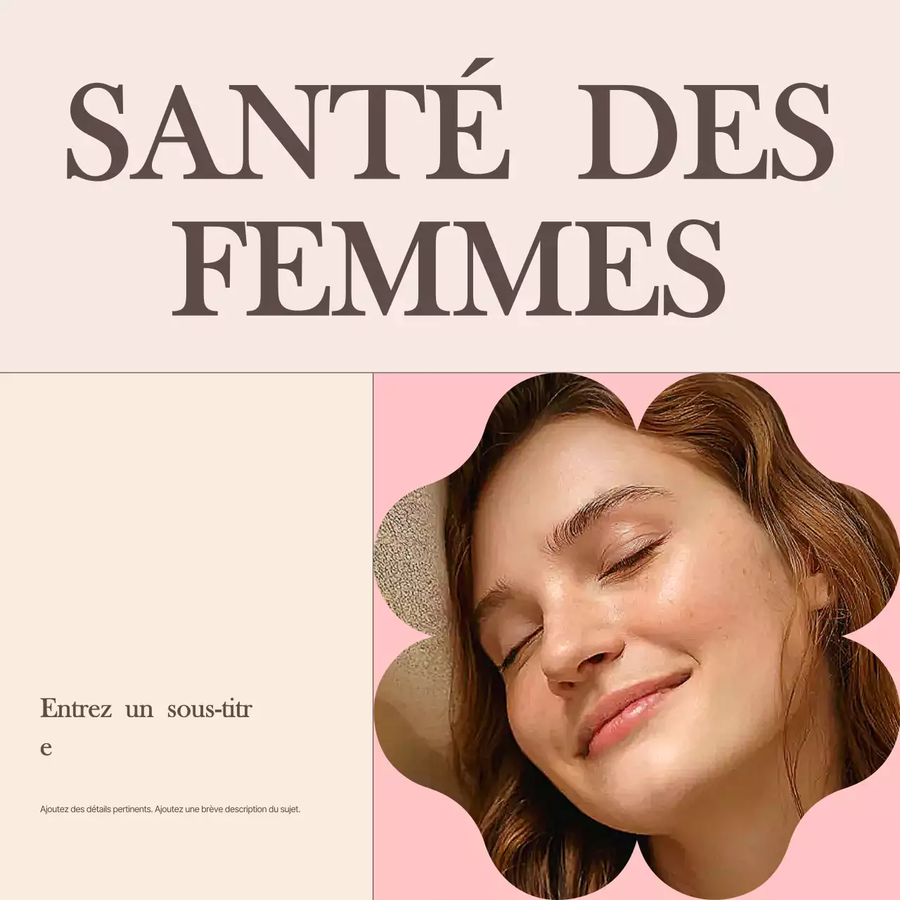 Carrousel de newsletters Pink Elegant Health