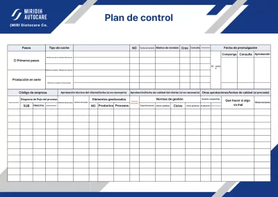 Manual del plan de mantenimiento Blue Clean