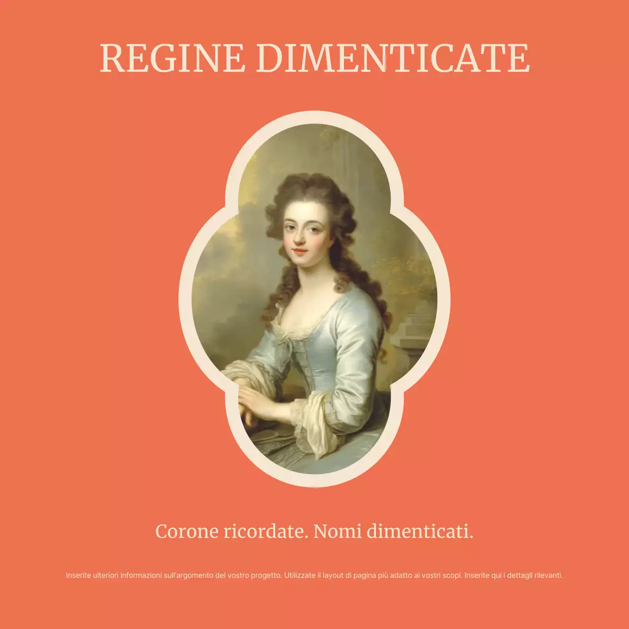 Carosello di annunci della storia vintage beige