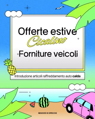 Promozione accessori auto Blue Kitsch