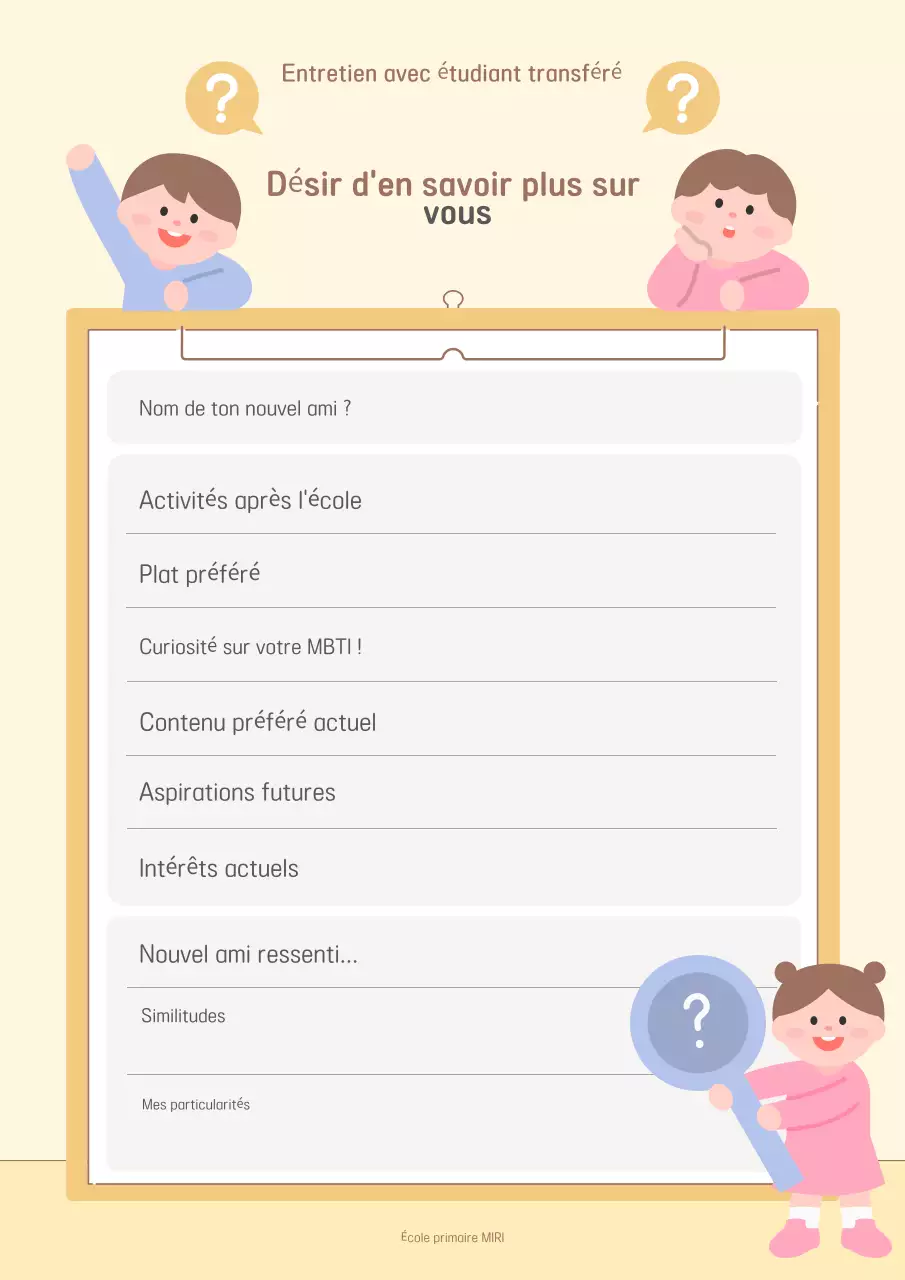 Matériel pédagogique Beige Baby School