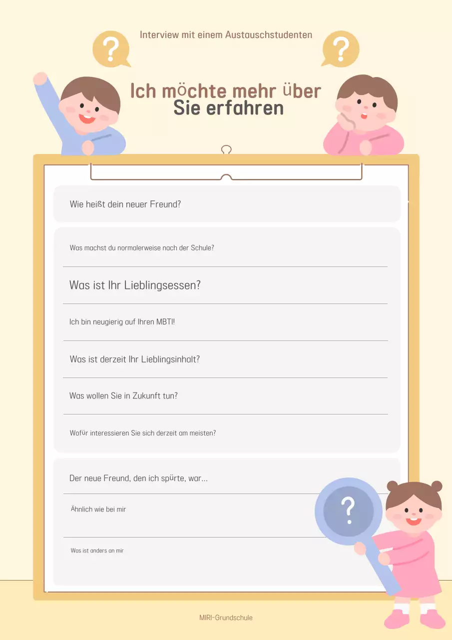 Beige Baby School Lehrmaterialien