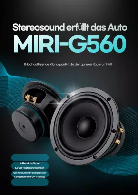 Schwarzer moderner Lautsprecher