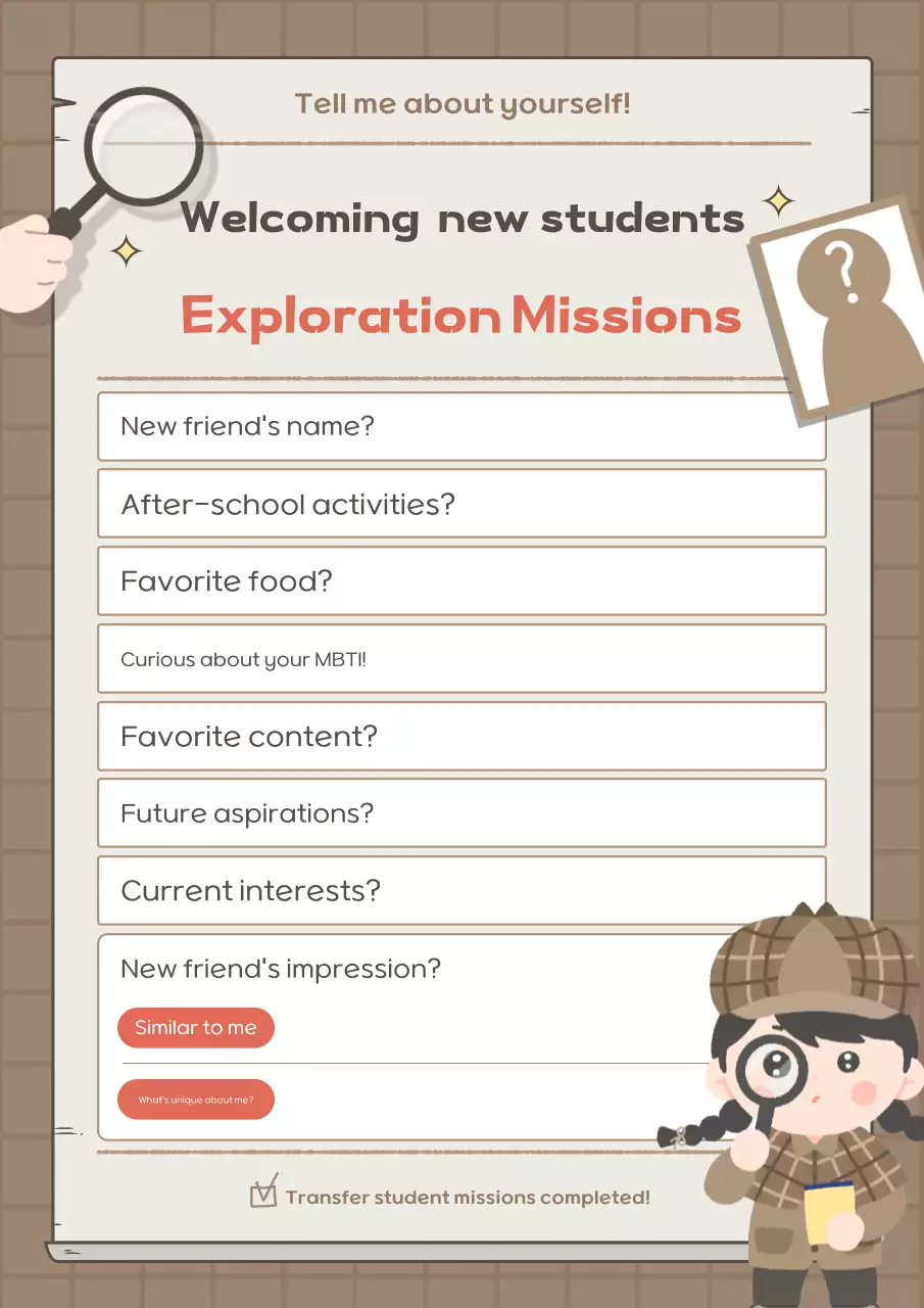 Tài liệu giáo dục cuộc sống học đường của bé Brown