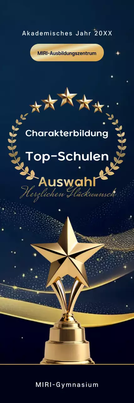 Blauer Weiterbildungspreis