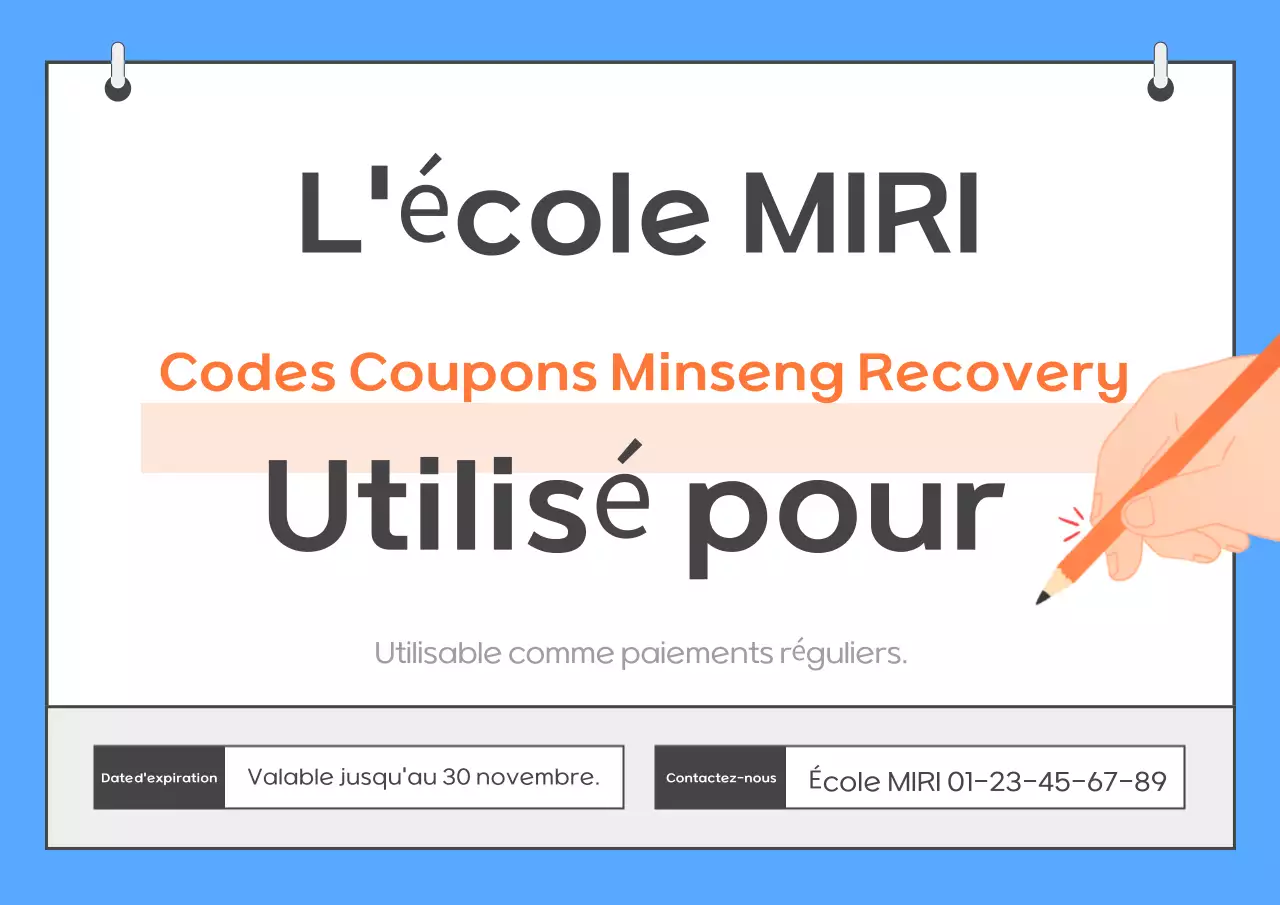 Guide des coupons de consommation Blue Clean