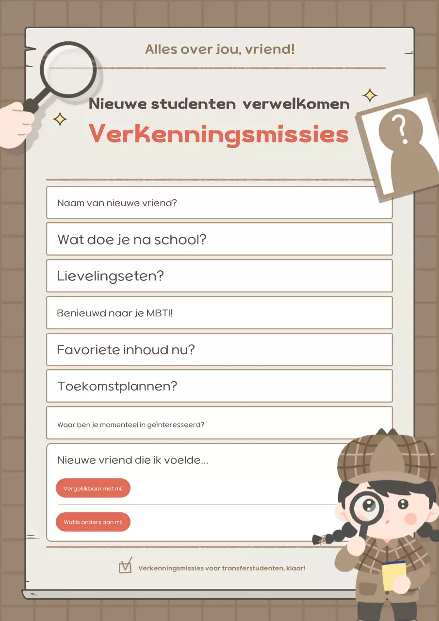 Brown Baby School Life educatieve materialen