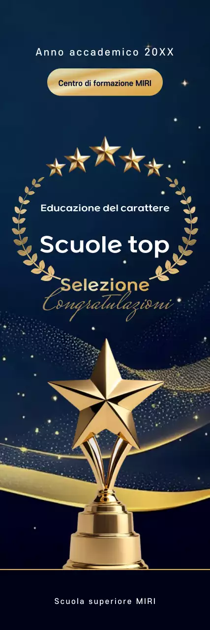 Premio Blue Advanced Education