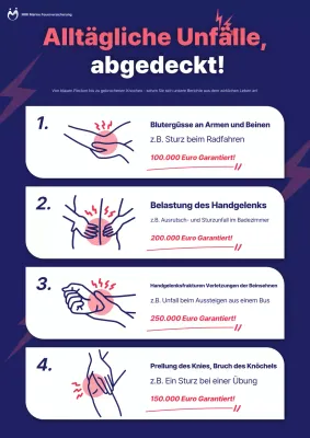 Bora Modern Versicherungsanzeige