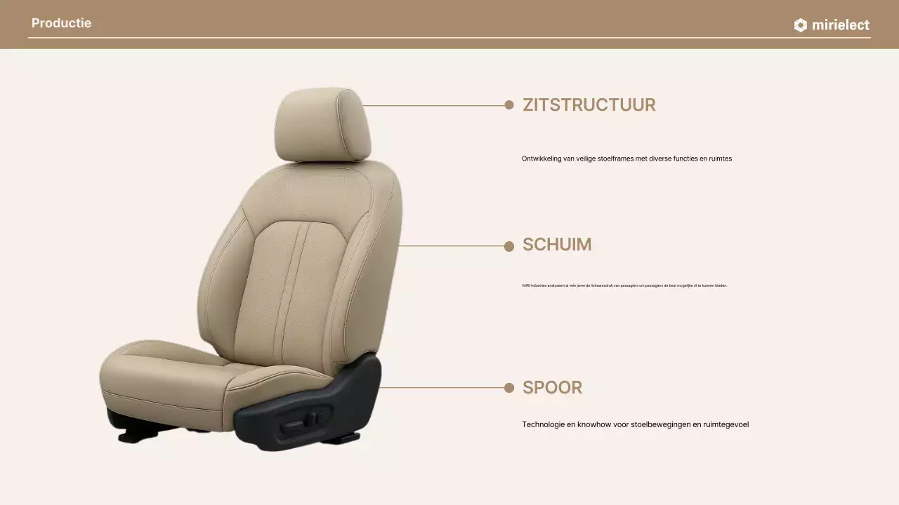 Beige moderne autoadvertentie