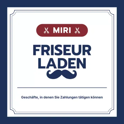 Leitfaden für einen modernen Barbershop der Marine