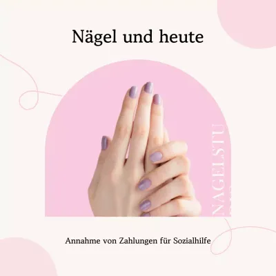 Werbung für den Pink Clean Beauty Minseong Support Fund
