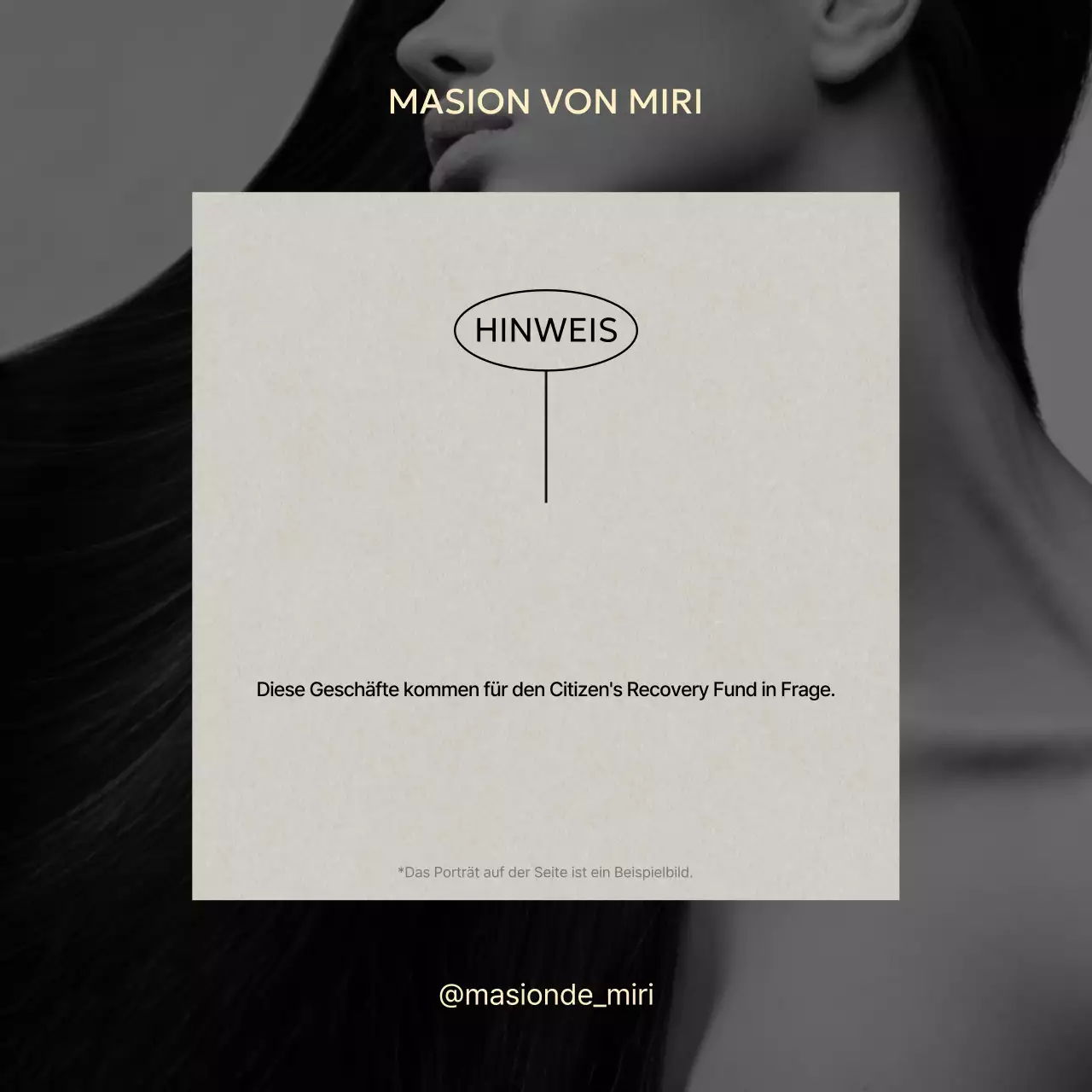 Informationshinweis zum Gray Modern Store Livelihood Support Fund