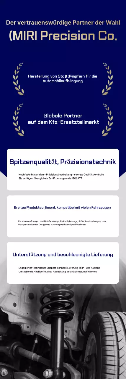 Blaue moderne Autowerbung