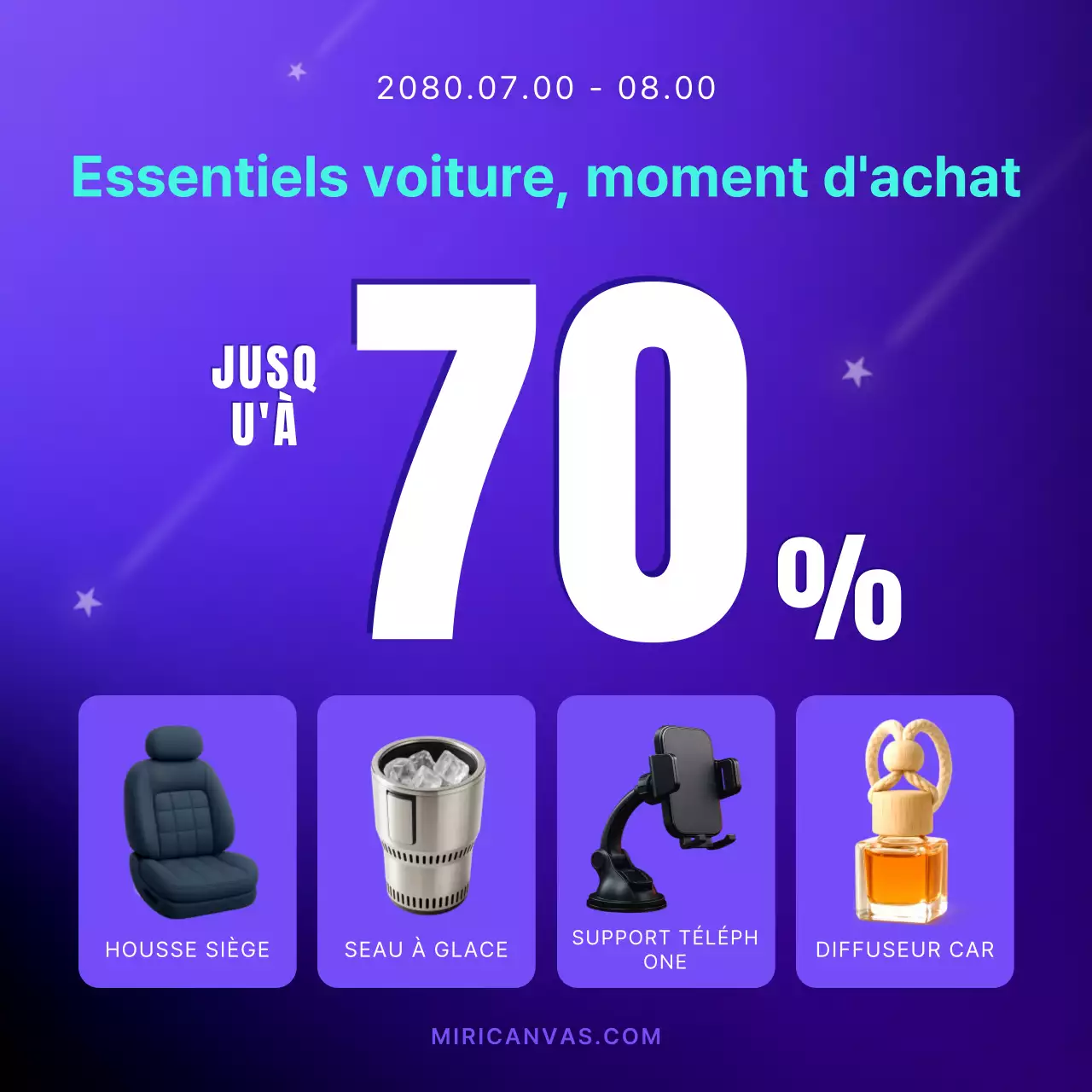 Remise sur les accessoires de voiture modernes Bora