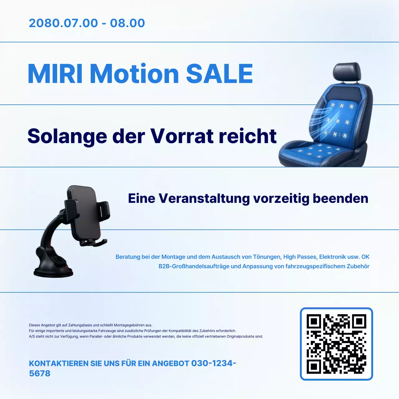Blaues modernes Autozubehör im Angebot